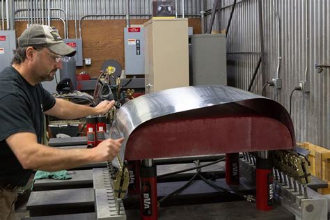 sheet metal forming process video|forming sheet metal by hand.